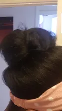 Pelucas de diadema rizadas y rectas Yaki, pelo sintético liso, sin pelucas frontales de encaje para mujeres negras, hechas a máquina de Wigs16-28 pulgadas