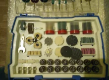 268PC Abrasive Rotary Tool Accessories Set Electric Mini Drill Bit Kit for Dremel Sanding