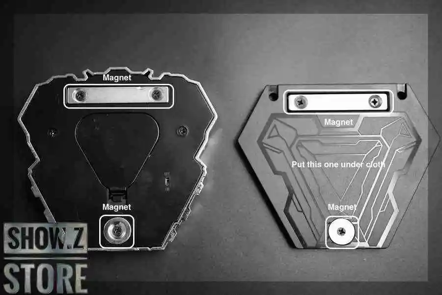 [Show. Z Store] [ABS Made] Cattoys 1/1 Железный человек Uni-beam Mark 50 Arc Reactor Prop