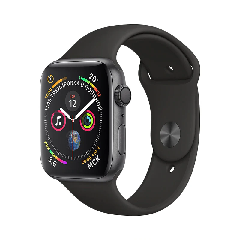 Умные часы Apple watch S4 ремешок для спортивных часов 44 мм|Смарт-часы| |