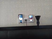 Electrical-Outlet Phone-Socket Usb-Charger-Port Wall-Power Grounded Herepow Standard