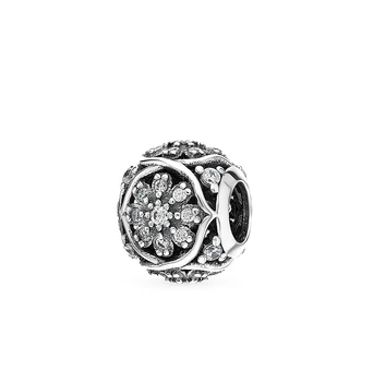 

Silver Pendant-charm with cubic zirconia sunlight sample 925
