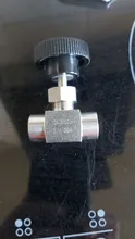 Válvula de aguja de acero inoxidable 304, 1/8 , 1/4, 3/8 , 1/2, BSP, Control de flujo igual de hilo femenino, válvula de cierre para agua, Gas y aceite