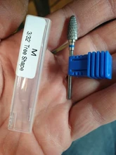 Brocas de carburo para manicura, herramienta Dental, vástago de 2,35 MM, fresa, taladro de laboratorio, cortadores de acero de tungsteno, lima de uñas