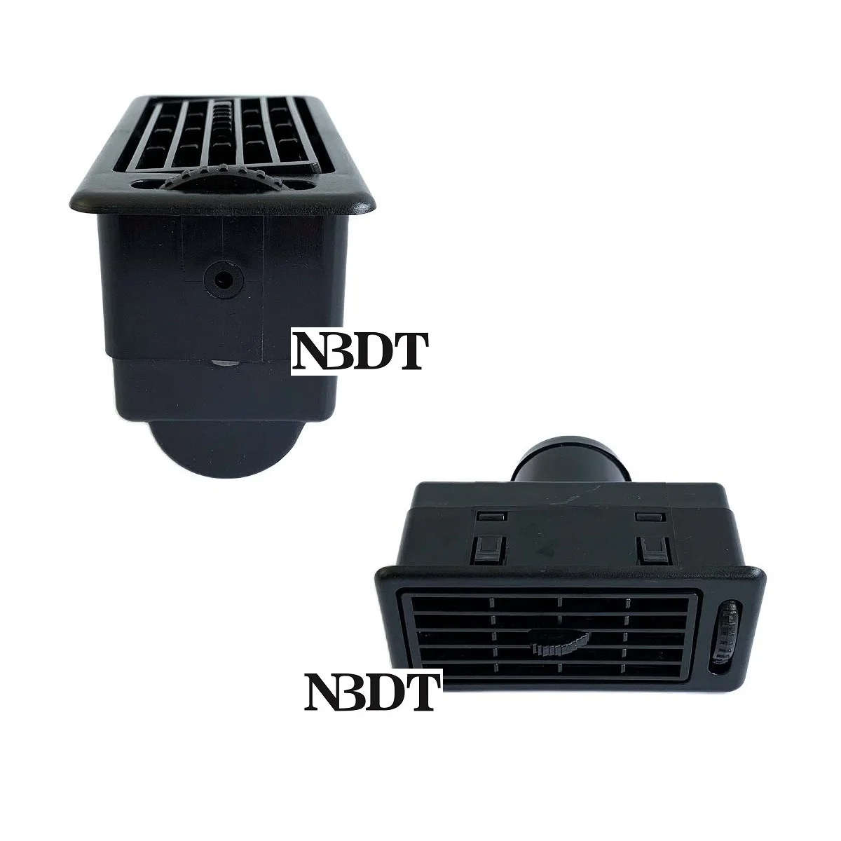 Rectangle Black Plastic Vehicle Trailer Dashboard Air Conditioning Deflector Vent Ventilation Duct Box | Обустройство дома