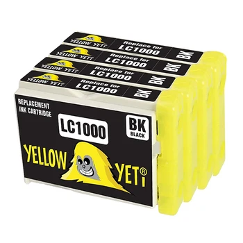 

Black Ink Cartridge LC1000 LC970 Compatible For Brother DCP-130C DCP-135C MFC-5460CN MFC-5860CN MFC-630CD MFC-630CDW Printers