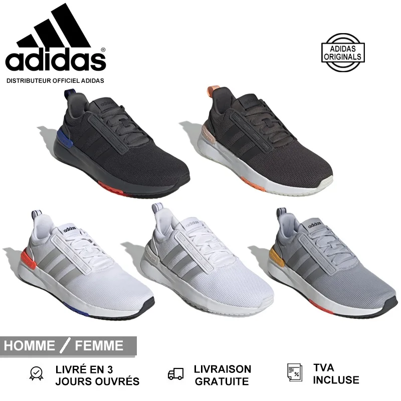 Adidas Racer Tr21, Running Shoes Men, Women Trainers, Cloudfoam Midsole,  Primegreen, Recycled Materials, Textile Upper, Textile Lining - New &  Original - Running Shoes - AliExpress