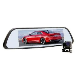 Автомобильный видеорегистратор-зеркало Eplutus D80 с 2-я камерами Full HD