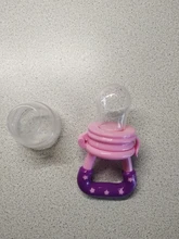 Chupete de silicona para bebé, soporte para chupete, alimentador de pezón de bebé, suministros de alimentación de frutas para bebés, pezones, clips