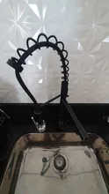 Crane-Tap Kitchen-Sink-Faucet Deck-Mounted Spring-Pull-Down Rose Cold-Water-Mixer Rozin