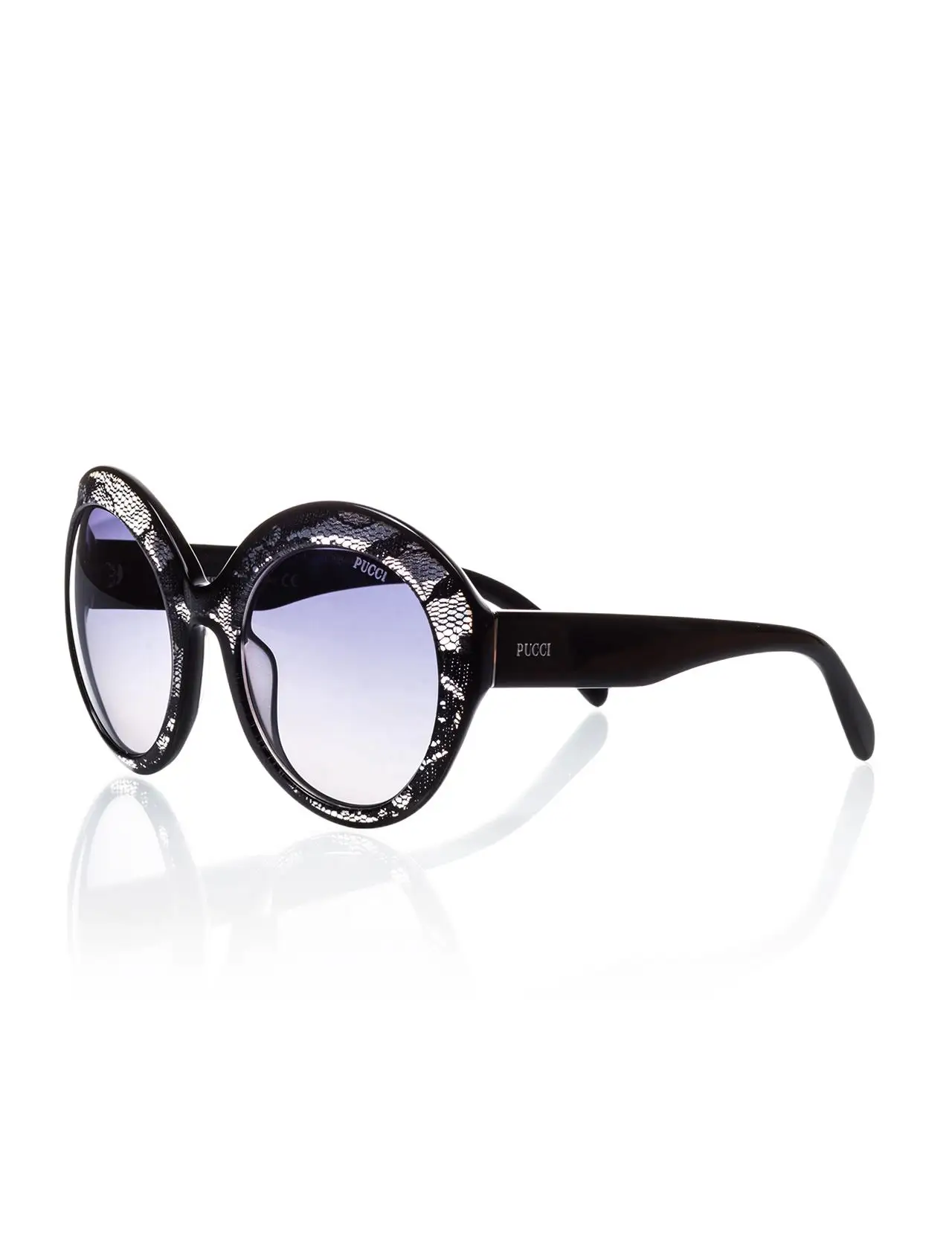 

Women's sunglasses ep 0006 05b 54 bone smoked organic oval Round 54-23-140 emilio pucci