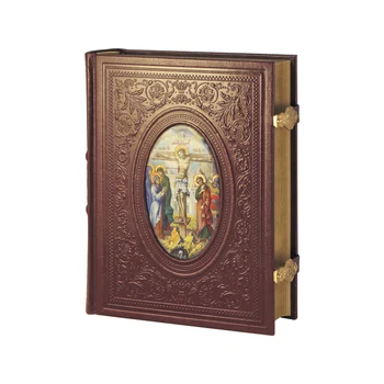 

BIBLE. genuine leather.handmade work.