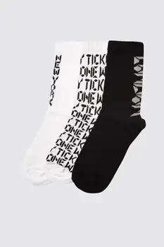 

Trendyol Tagline 3'lü Package Knitted Socks TWOAW21CO0022