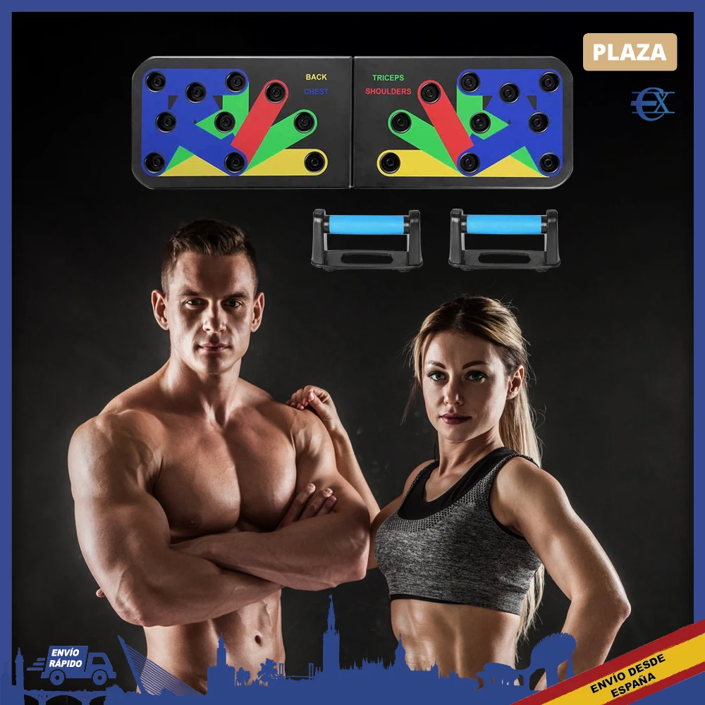 Euroxanty®| Supporta Più Push-Up | Push Up Stand | Push Up Bar | Allenamento | Attrezzature Per Il Fitness Per La Palestra Di Casa | Esercizio