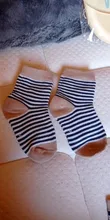 Calcetines de algodón suave para niños de 0 a 6 años, 5 par/lote, Linda y cálida caricatura, a rayas, de moda, para escuela, Otoño e Invierno