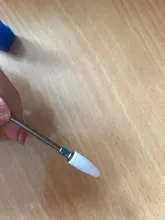 1 pieza de cabezal cerámico para pulidora, eléctrica de uñas artísticas