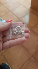 2020 nuevo gran oferta Plata de Ley 925 100% auténtica pendiente de caracola para las mujeres, joyería, regalo de fiesta de boda de compromiso