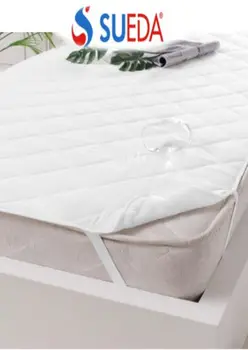 

SUEDA Quilted Waterproof 160x200 cm Mattress Protector-Quilted With 4 Elastic Corners-Waterproof-Breathable