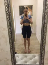 CHRLEISURE-pantalones cortos deportivos para mujer, sin costuras, de realce, informales, de cintura alta, ajustados para entrenamiento y Fitness