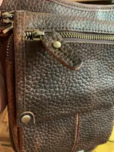 Crazy Horse-bandolera pequeña de cuero para hombre, bolsa cartuchera masculina de diseño multifunción con cinturón de viaje a la moda, 211-4-d