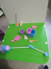 9 unids/set Mini muñeca accesorios de limpieza del hogar herramientas para accesorios de la muñeca de alta calidad muñecas | Juguetes educativos para niños