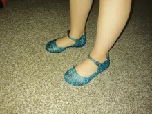 Sandalias para niños zuecos de moda para niñas, sandalias de fiesta de disfraces con agujeros de princesa de cristal, Color caramelo, 2019