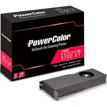 Видеокарта PowerColor AMD Radeon RX 5700XT 1905MHz 8192MB 14000MHz 256 bit RTL [AXRX 5700XT 8GBD6-M3DH]