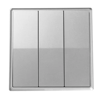 

Z-light 0387 wireless switch (3 keys, silver)
