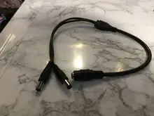 Uds cámara de seguridad CCTV 1 DC hembra a 2/3/4/5 macho adaptador de Cable de alimentación conector de Cable divisor para tira de LED