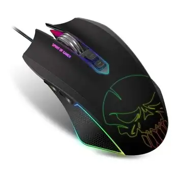 

Mouse spirit of gamer elite-m40 - 6 levels resolution-7 buttons-backlight led 10 effects-usb-cord 1.6m-