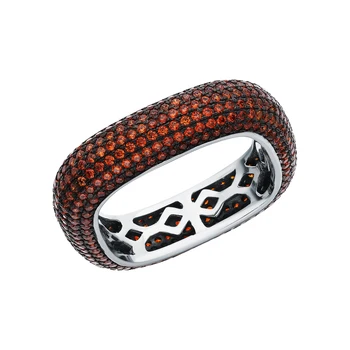 

Silver ring with cubic zirconia sunlight sample 925