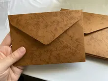 (10 unids/lote) 11,3x16,2 cm Vintage especialidad de papel 120G resistente al desgaste postal sobre para tarjeta de invitación