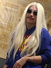 LiangMo-Barba de encaje para hombres, Cosplay, Invisible, pelo de barba falso, hecho a mano, bigote, pelo realista