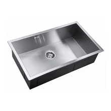 Мойка для кухни ZorG Sanitary X-7444(Материал нержавеющая сталь, цвет хром, матовая поверхность, форма прямоугольная