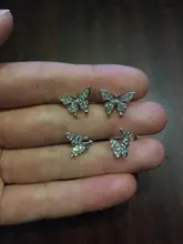 Pendientes elegantes con Clip de mariposa y cristal para mujer, sin Piercing, cartílago falso, bonitos llamativos, coreanos, regalos, 2020