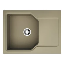 Мойка для кухни Omoikiri Yonaka 65-CA Artgranit(карамель)(Устойчивая к царапинам, термостойкая, перелив, встраиваемая