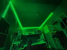 Infrarrojos/Bluetooth/WiFi LED luces de tira RGB 5050 2835 lámpara Flexible cinta con diodo DC 12V 5M 10M Control Remoto + adaptador