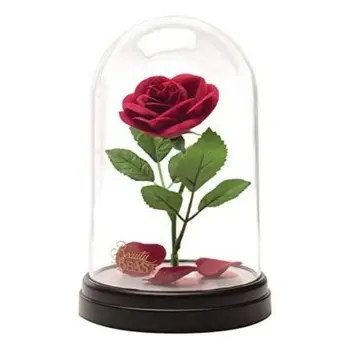 

LAMP PALADONE DISNEY BEAUTY AND THE BEAST LIGHT ENCHANTED ROSE-USB POWER TOUCH FUNCTION ON/OFF-LICENSE