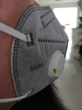 Mascarilla KN95 con válvula FFP3, Máscara protectora de 5 capas, antipolvo, anticontaminación, FFP3