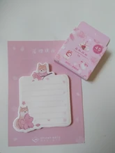 45 unids/pack de Fox zorro lindo y Hojas de arce de la etiqueta engomada de papel artesanías adhesivas palo etiqueta de la computadora portátil DIY decoración niños regalo de papelería