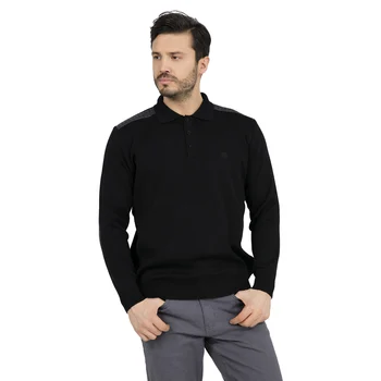 

Buratti Polo Collar Sweater MALE SWEATER 447084