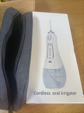 AZDENT-irrigador Dental eléctrico de agua, inalámbrico, portátil, recargable por USB, 5 modos, impermeable IPX7