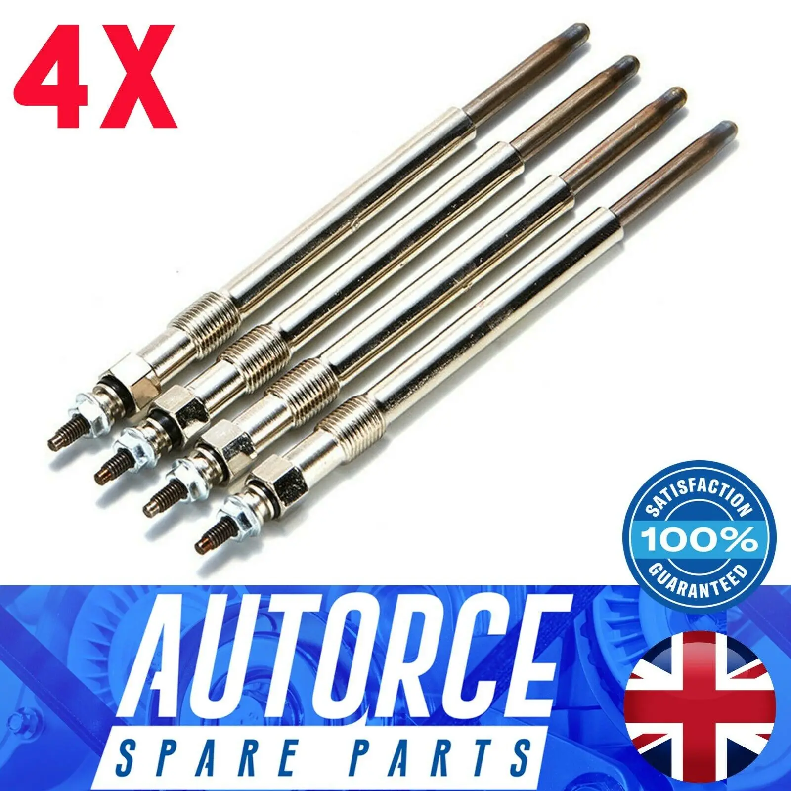 4X FOR RENAULT CLIO MK2 MK3 SCENIC MEGANE MK1 1.5 1.9 DCI HEATER GLOW PLUGS FITS 8200490950 7701069730 7700111323 | Автомобили и