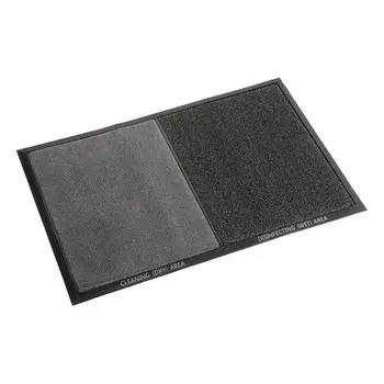 

Doormat Disinfectant Grey Polyester