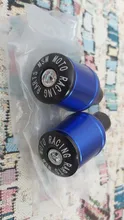 Extremos de empuñaduras de contrapeso para manillar de motocicleta, 7/8 , 22mm, tapa del manillar, enchufe de extremo de barra para Kawasaki Z750 Z800 Z1000