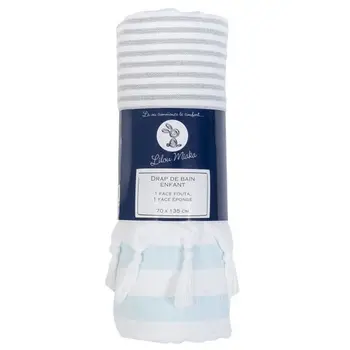 

LILOU MIAKA bath Towel Fouta - Aqua