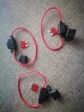 Fuse-Holders Power-Socket Inline Waterproof Blade-Type Small with 10A Auto-Car-Replacement