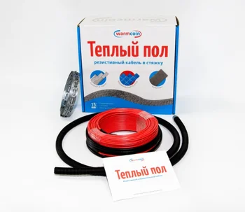 

Warmcoin heating cable 120 m. p. (1800/15)