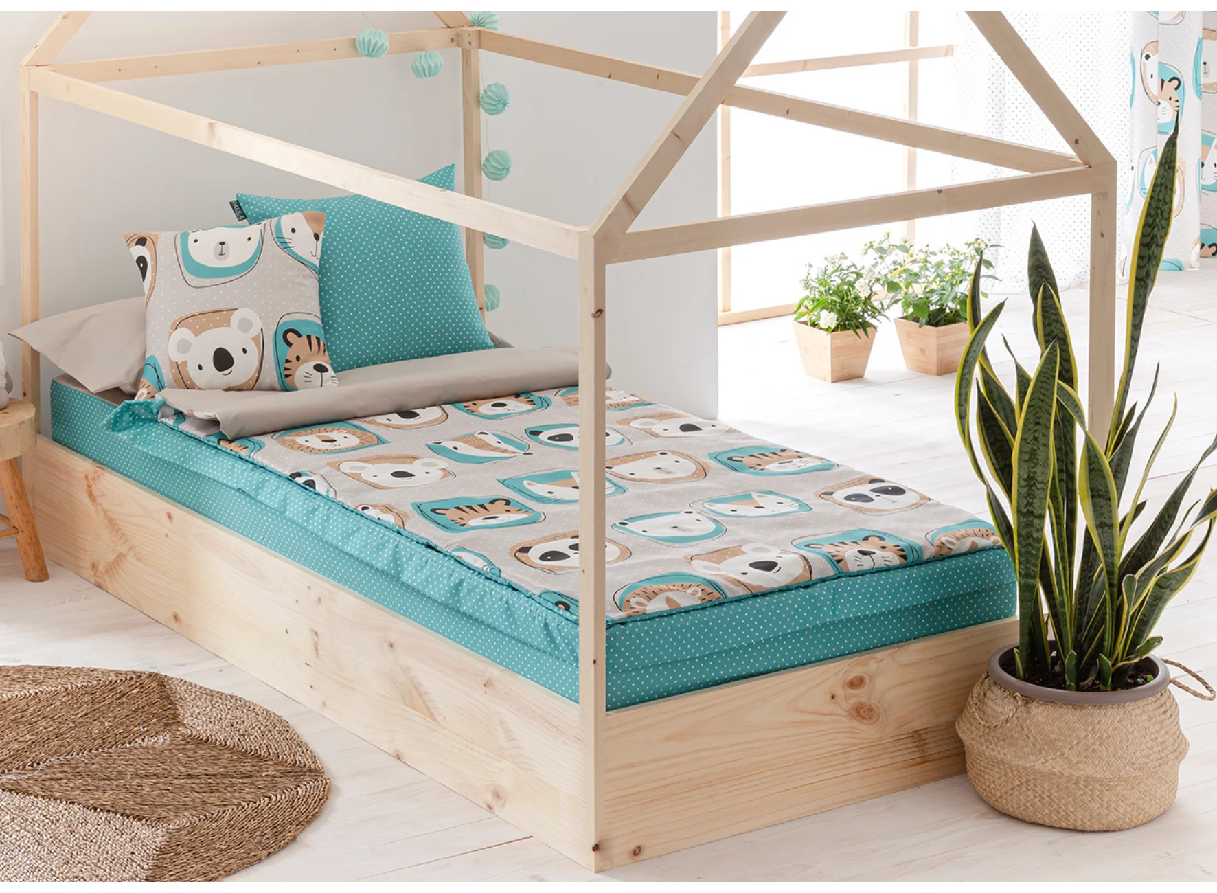 Saco Nordico Armonia Con Cremallera Y Fuelle Cama De 90x200x35cm, Con O Sin  Relleno Tejido Extra Suave Algodon/poliester. - Edredones - AliExpress