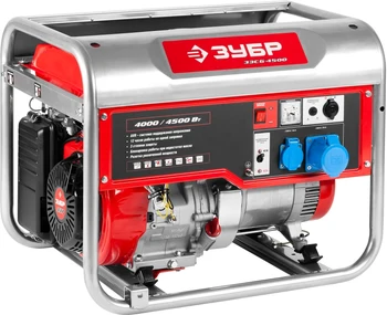 

Gasoline generator 4500 W Zubr